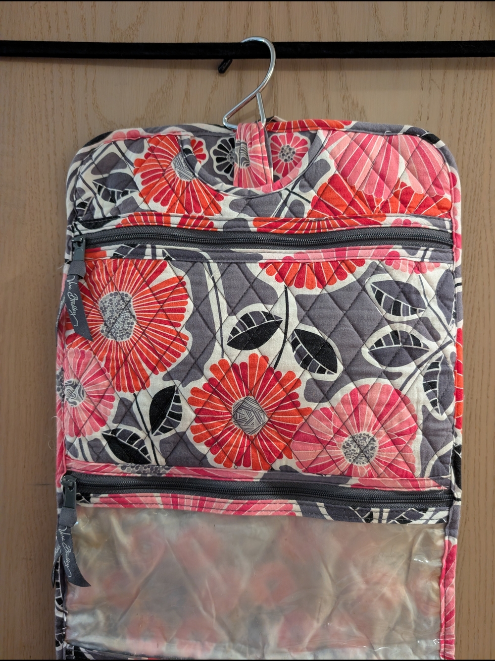 Vera Bradley Hanging Organizer in RETIRED Cherry Blossom Pattern - Picture 5 of 8